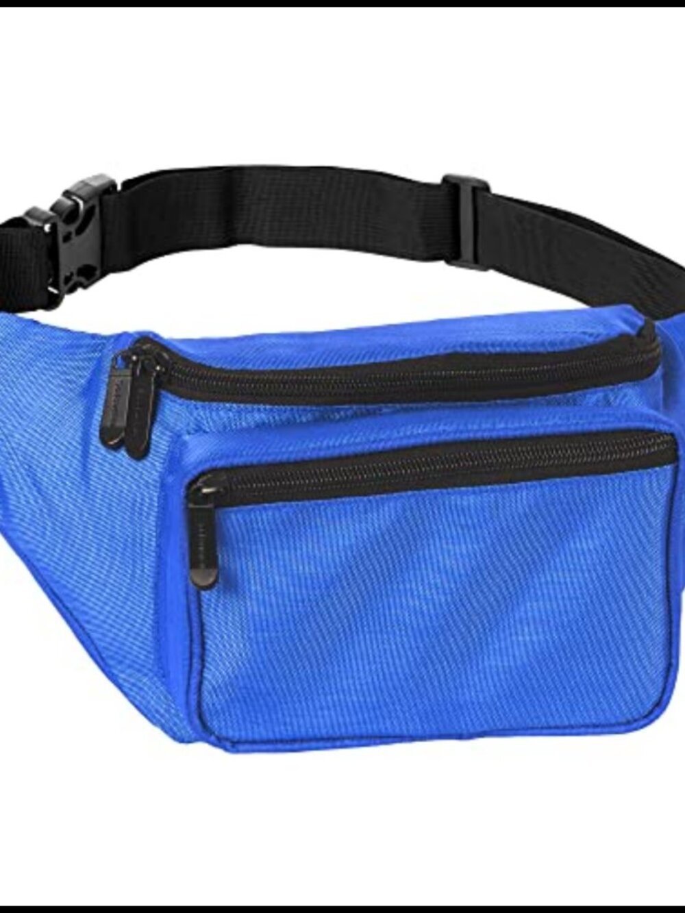 Waterproof Fanny Pack Waist Bag 3-Pocket Crossbody Travel Belt Bag